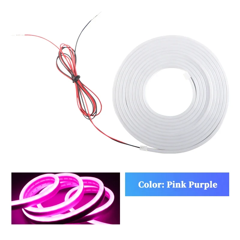 LED Trunk Lighting Lights Dynamic Flowing Flexible Light Strip On/Off Scanning Atmosphere Lamp Waterproof for Car Accessories