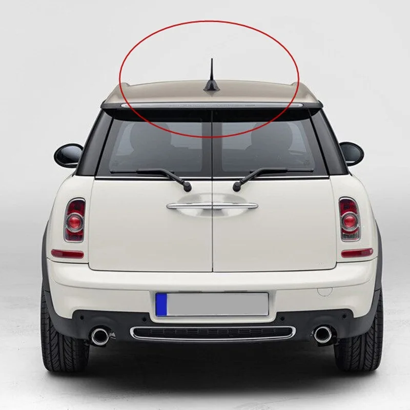 Brand New Carbon Fiber Screw Metal Short Stubby Mast Antenna Car Styling Roof Antenna Enhanced Signal For Benz Car Accessories