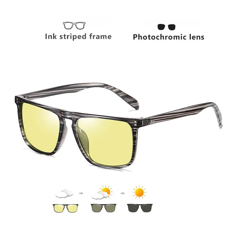 Fashion Blue-Light Shifting Sunglasses Micro-Rivet Design for Driving & Urban Escape Anti-Glare Daily Travel Essentials