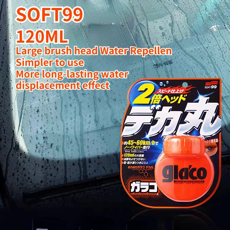 Soft99 Car Accessories Universal JDM Ultra Soft99 Glaco Long Last Car Windshield Glass Waterproof Rainproof Agent