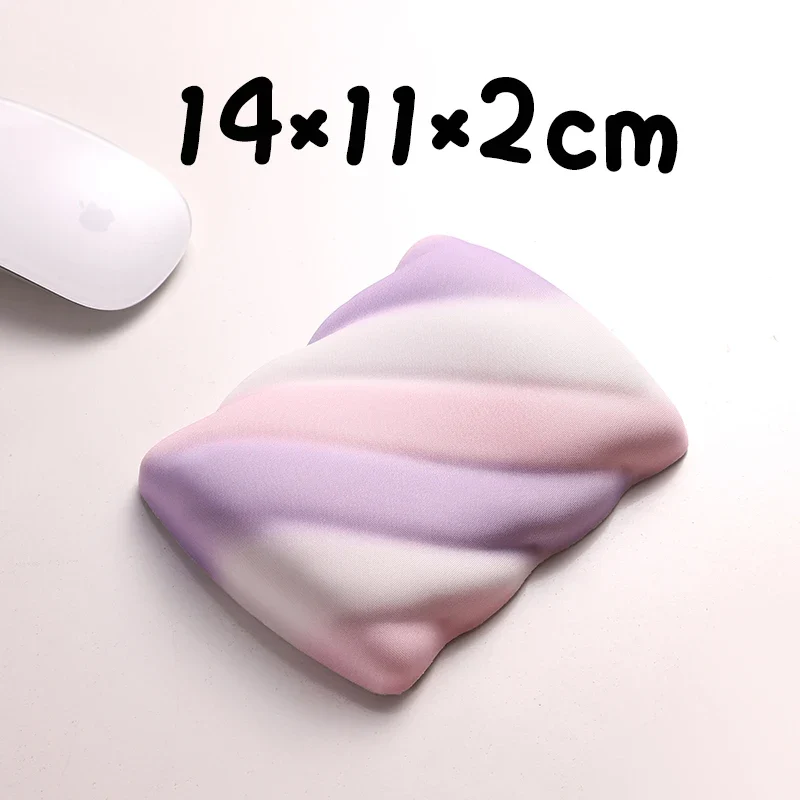 Mouse Wrist Rest Ergonomic Memory Foam Anti-Slip Rubber Base Keyboard Wrist Rest Support and Mouse Pad Wrist Rest for Computer
