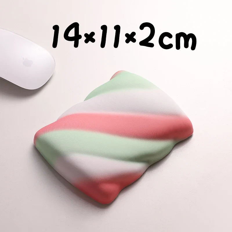Mouse Wrist Rest Ergonomic Memory Foam Anti-Slip Rubber Base Keyboard Wrist Rest Support and Mouse Pad Wrist Rest for Computer