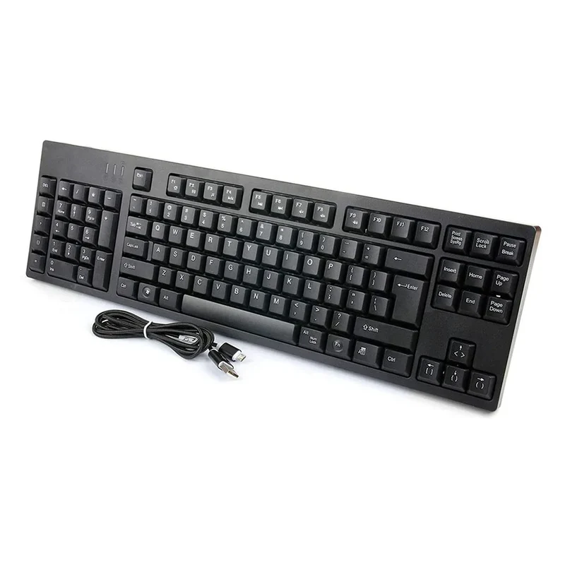 Multimedia 109 Keys Mechanical Gamer Keyboard Left Hand Ergonomic Keyboard+Dual USB HUB Keyboard Wired Keyboard for Laptop PC