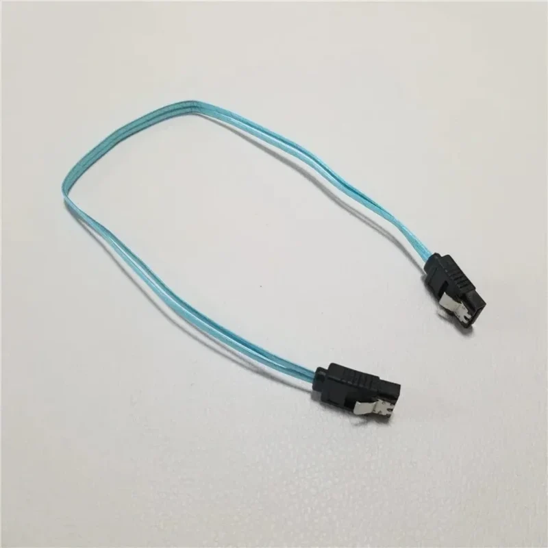 Ultra Short 20cm 7pin SATA 3.0 Female to F/F HDD Hard Drive Data Cable Dual Channel Shielding Blue 6Gbps