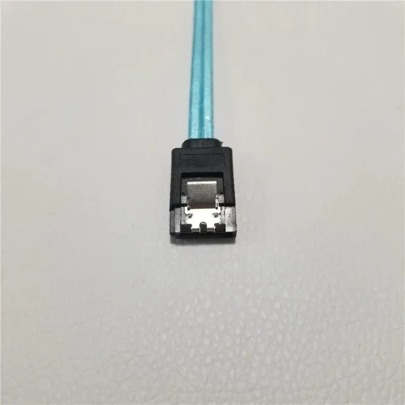 Ultra Short 20cm 7pin SATA 3.0 Female to F/F HDD Hard Drive Data Cable Dual Channel Shielding Blue 6Gbps
