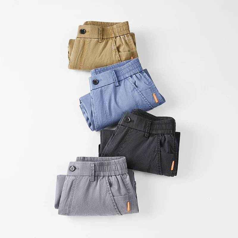 Lyocell Tencel Casual Pants for Men, New Summer Thin Straight-Leg Drapey Wide-Leg Pants, Loose Sports Ice Silk Long Pants