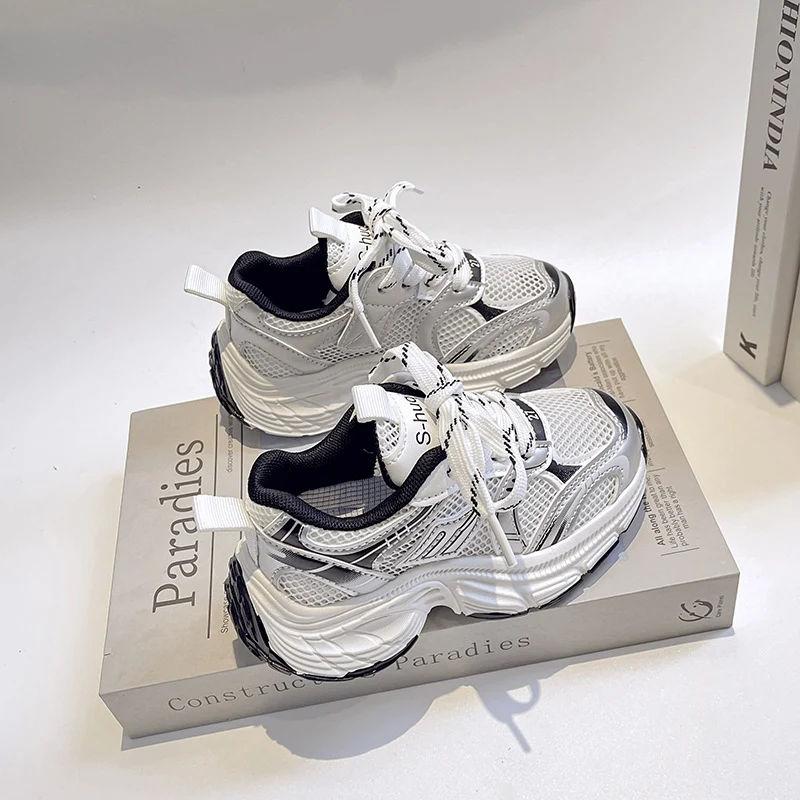 Children's sneaker 2025 New Spring and Autumn Men's Shoes Girls' Torre Shoes Spring and Autumn Big Children's Shoes Baby Fashion