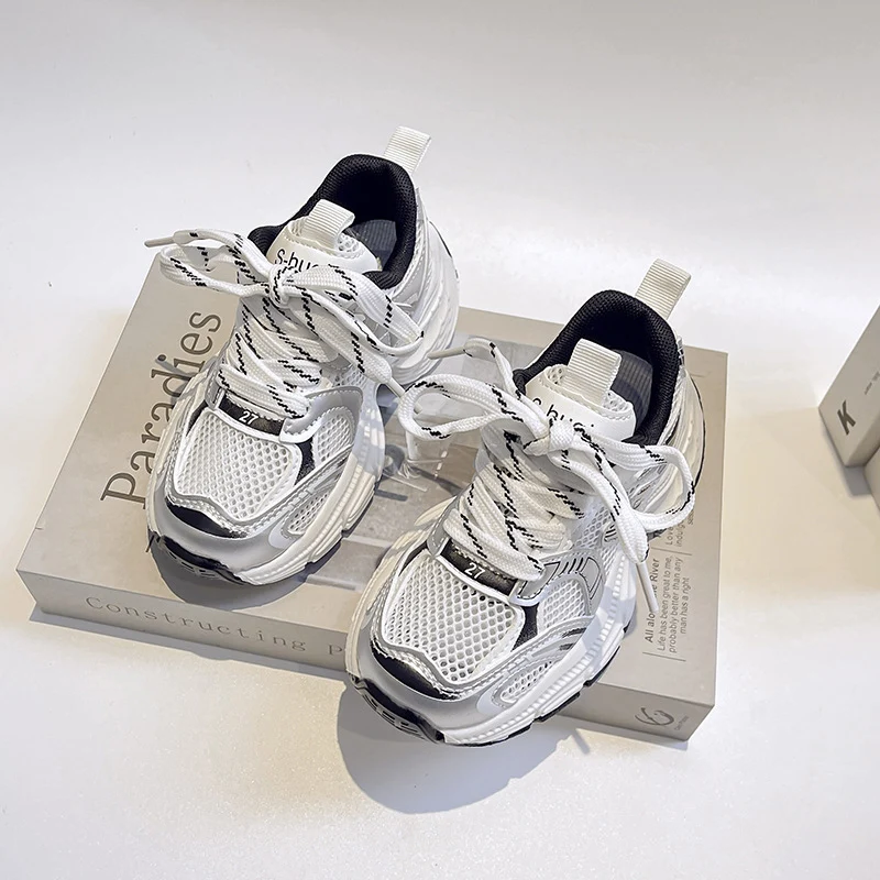 Children's sneaker 2025 New Spring and Autumn Men's Shoes Girls' Torre Shoes Spring and Autumn Big Children's Shoes Baby Fashion