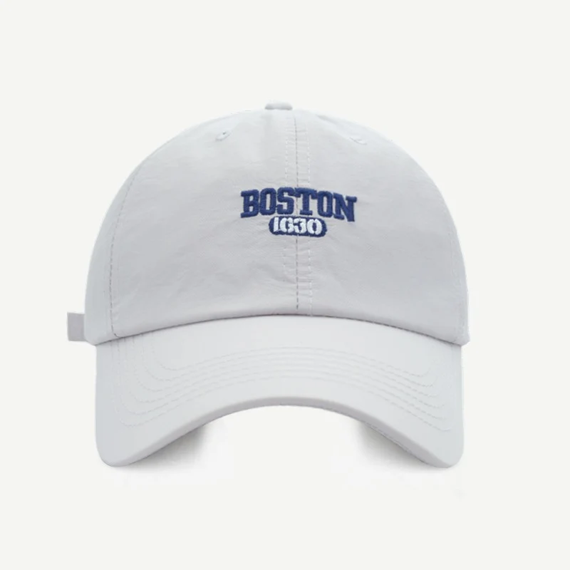 Boston Quick-Dry Baseball Hat Summer Super Fire Outdoor Sun Hat Korean Ins Soft Top Breathable Cap