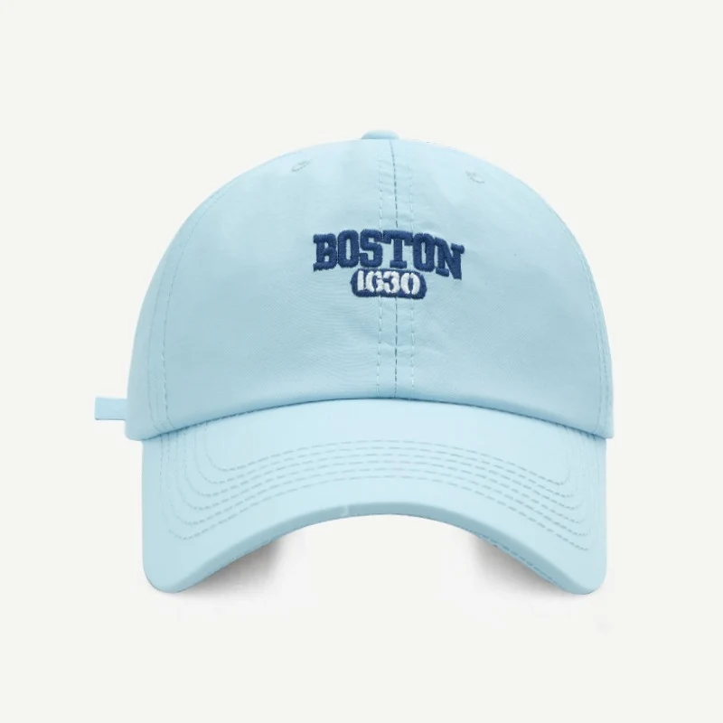 Boston Quick-Dry Baseball Hat Summer Super Fire Outdoor Sun Hat Korean Ins Soft Top Breathable Cap