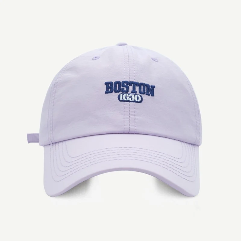Boston Quick-Dry Baseball Hat Summer Super Fire Outdoor Sun Hat Korean Ins Soft Top Breathable Cap
