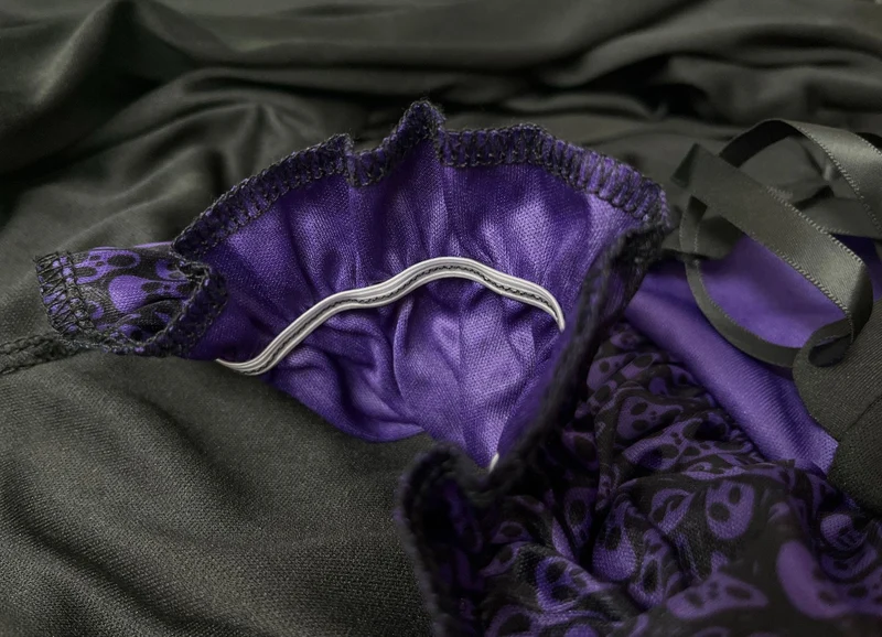 Amazon Cross-Border Halloween Purple Witch Costume Magician Long Skirt Wizard Cosplay Stage Performance Costume