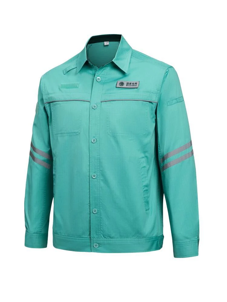 Shandong's New State Grid Work Clothes Suit Anti-Static Power Supply Electrician Men's Labor Protection Clothing Work Clothes