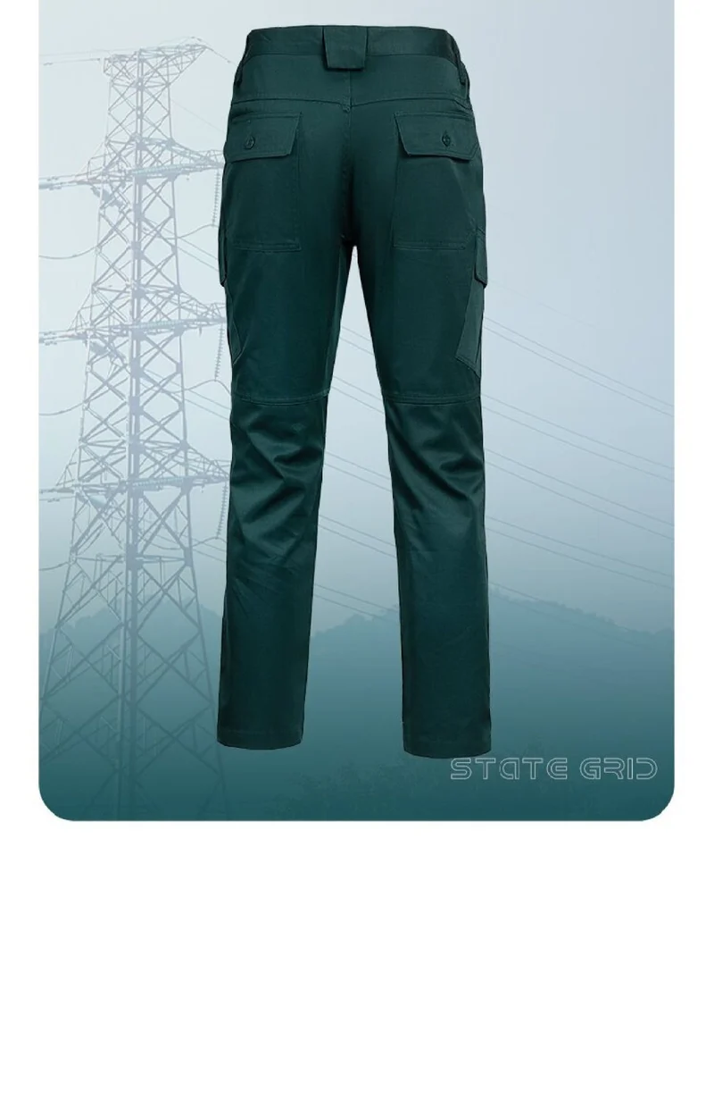 Shandong's New State Grid Work Clothes Suit Anti-Static Power Supply Electrician Men's Labor Protection Clothing Work Clothes