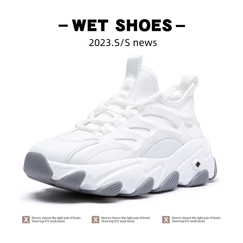 Lion Eagle Dell Torre Shoes Men's Shoes Breathable 45 Thick Bottom Black Plus Size 46 Joker 47 Casual Shoes 48 sneaker