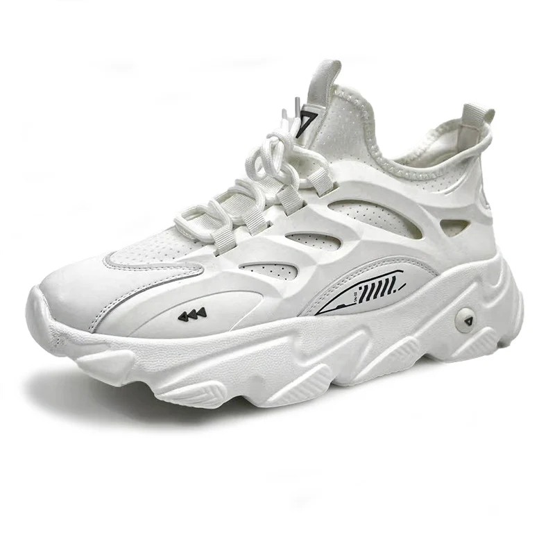 Lion Eagle Dell Torre Shoes Men's Shoes Breathable 45 Thick Bottom Black Plus Size 46 Joker 47 Casual Shoes 48 sneaker