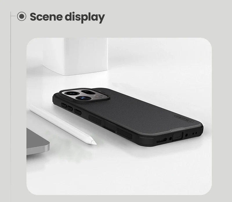 For OPPO Find X9 Pro 5G Nillkin Case Magnetic Super Frosted Pro Magsafe 360 Soft Frame Matte PC TPU Full Back Cover Protection