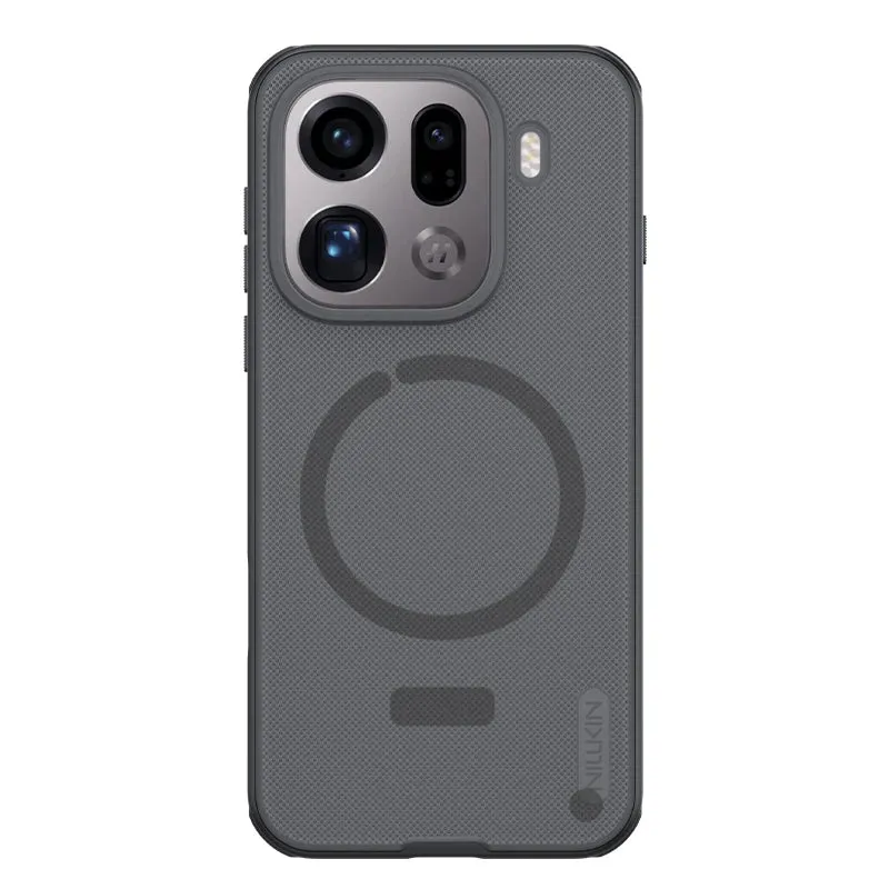 For OPPO Find X9 Pro 5G Nillkin Case Magnetic Super Frosted Pro Magsafe 360 Soft Frame Matte PC TPU Full Back Cover Protection