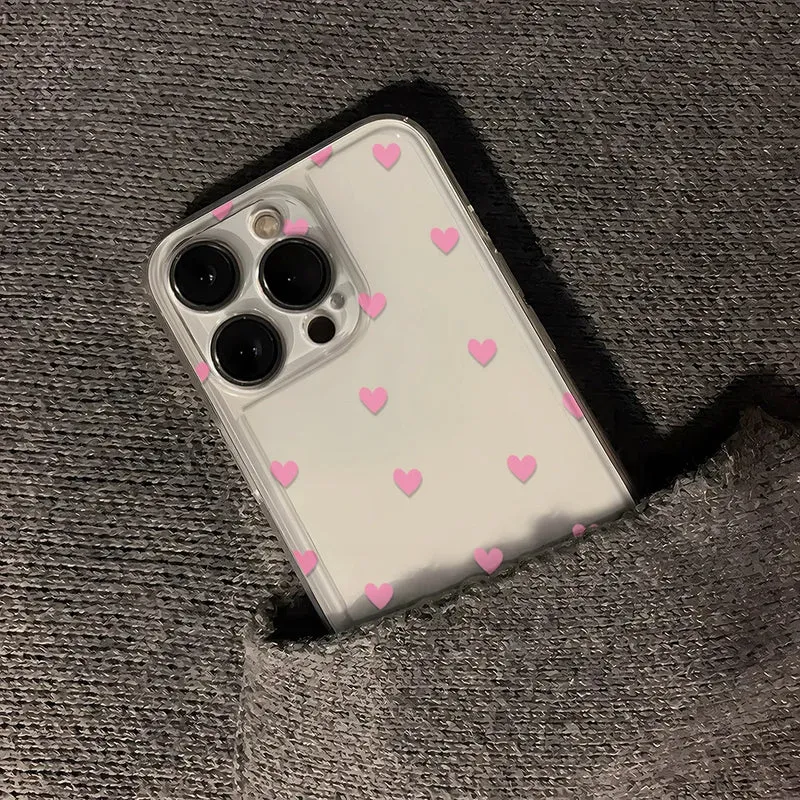 Luminous Love Case For iPhone 16 16E 15 11 12 13 14 Pro Max For iPhone XR XS Max 8 Plus Back Cover
