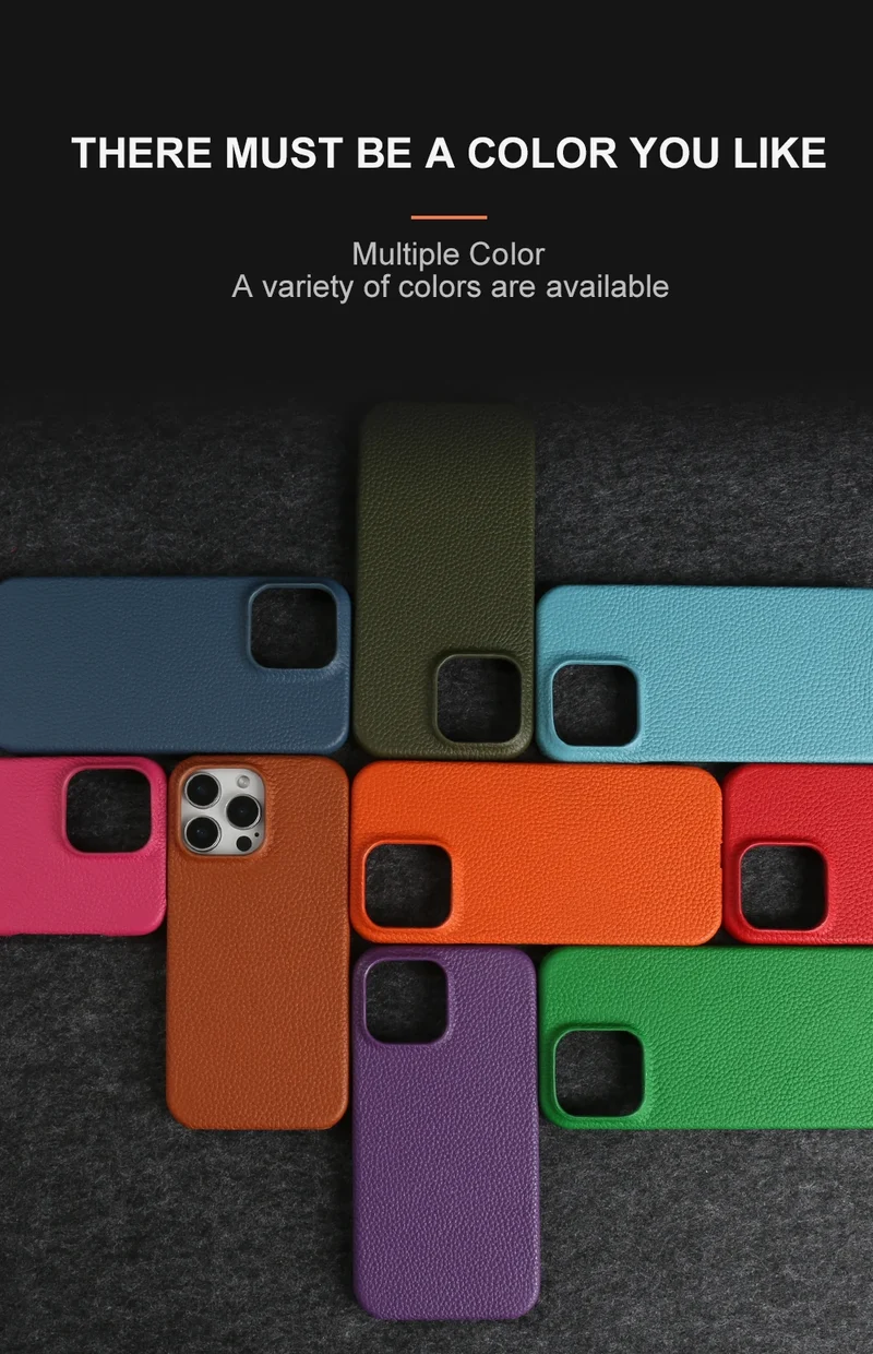 Premium Magnetic Genuine Leather Case For iphone 16 Pro Max 15 14 13 12 11 Wireless Charge Magnet Magsafe Cover Shockproof Coque