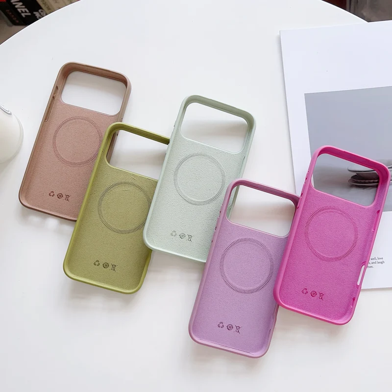 Original Liquid Silicone For Magsafe Magnetic Case For iPhone 17 Air 16E 16 15 14 Plus 13 12 Pro Max 11 Silky Smooth Soft Cover