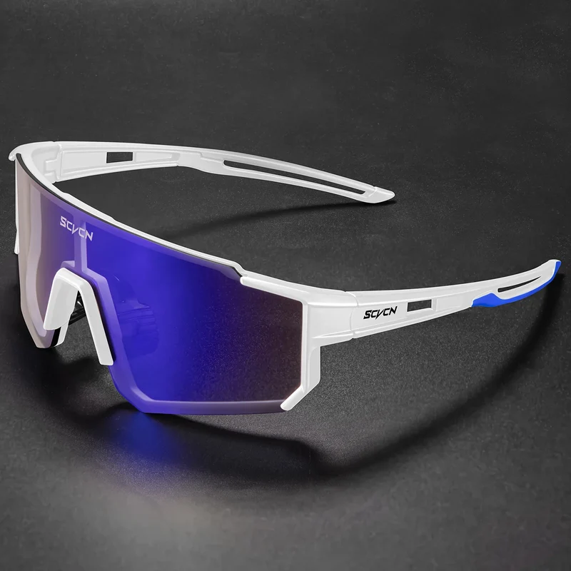 SCVCN new Outdoor Cycling Sunglasses Men MTB Bike Glasses Sports Mountain Climbing fishing Women Bicycle Cycling UV400 Goggles