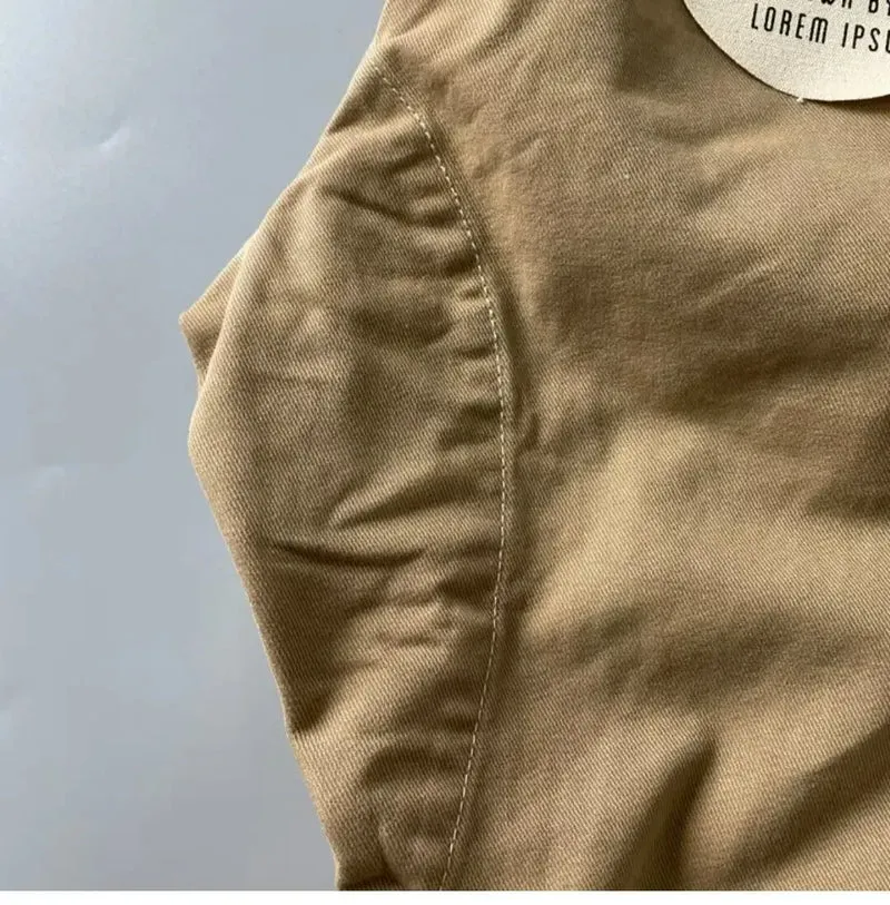 American Style Pure Cotton Heavy Duty Cargo Pants for Men Anti-Dirt Anti-Wear Loose Straight Leg Casual Pants Footwear