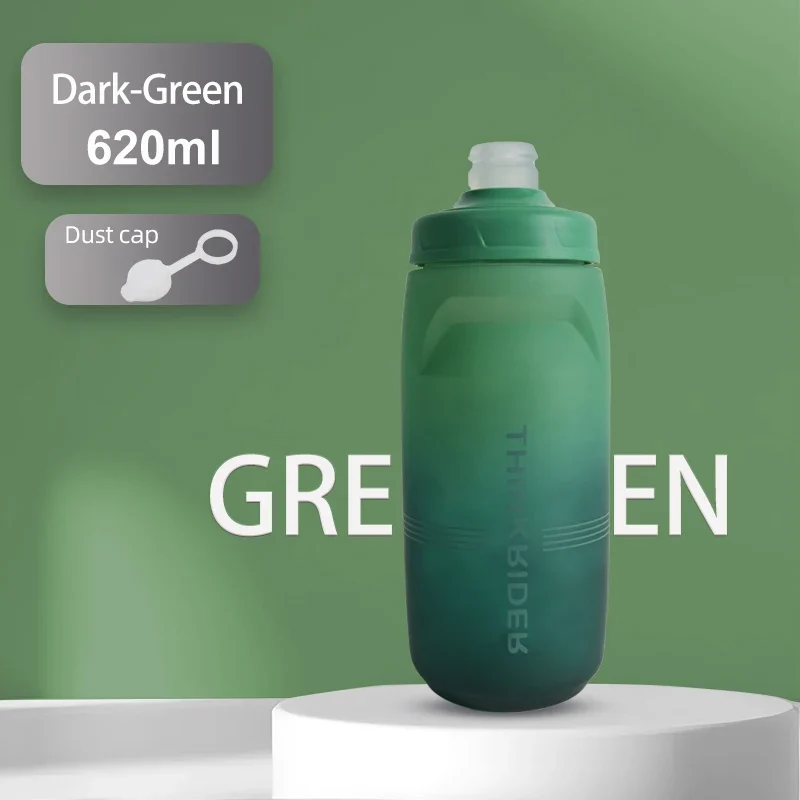 ThinkRider 620ml/750ml Bicycle Bottle MTB Road Bike Water Bottle Outdoor Sports Plastic Portable Large Capacity Drink Cycling