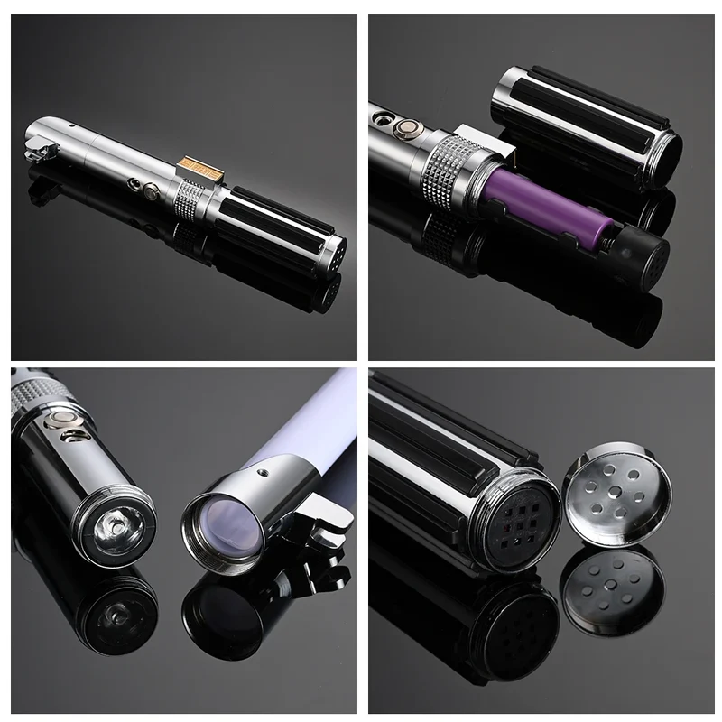 RGB Metal Lightsaber Sword Toys Light Saber Espada Brinquedos Sabre De Luz Juguetes Kpop Lightstick Zabawki Oyuncak
