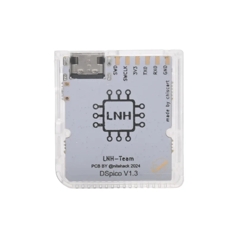 Chiscart DSpico USB C Version Game Cartridge For NDS NDSL DSi 3DS Consoles