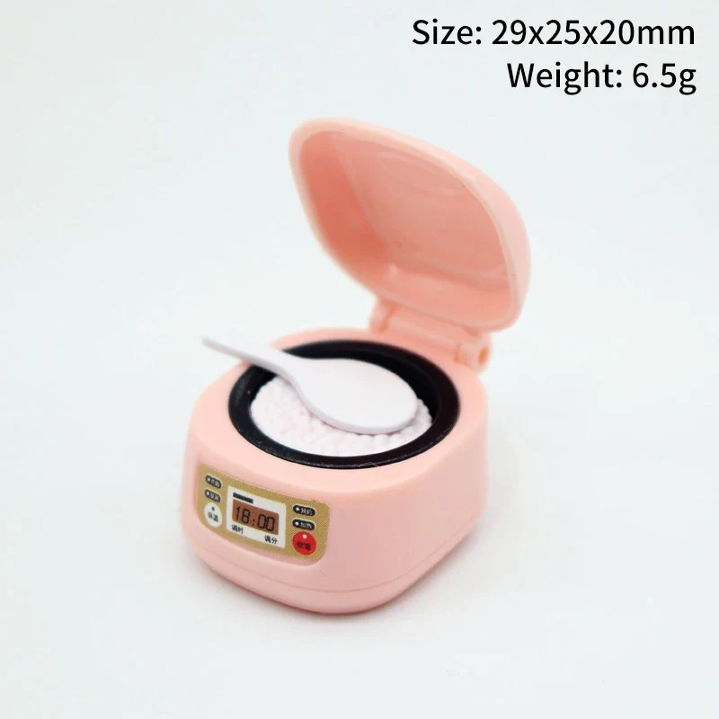 1PC Dollhouse 1/12 Scale Mini Bread Machine Miniature Kitchen Access Toaster Home Decoration Spoon Shovel Cookware Model