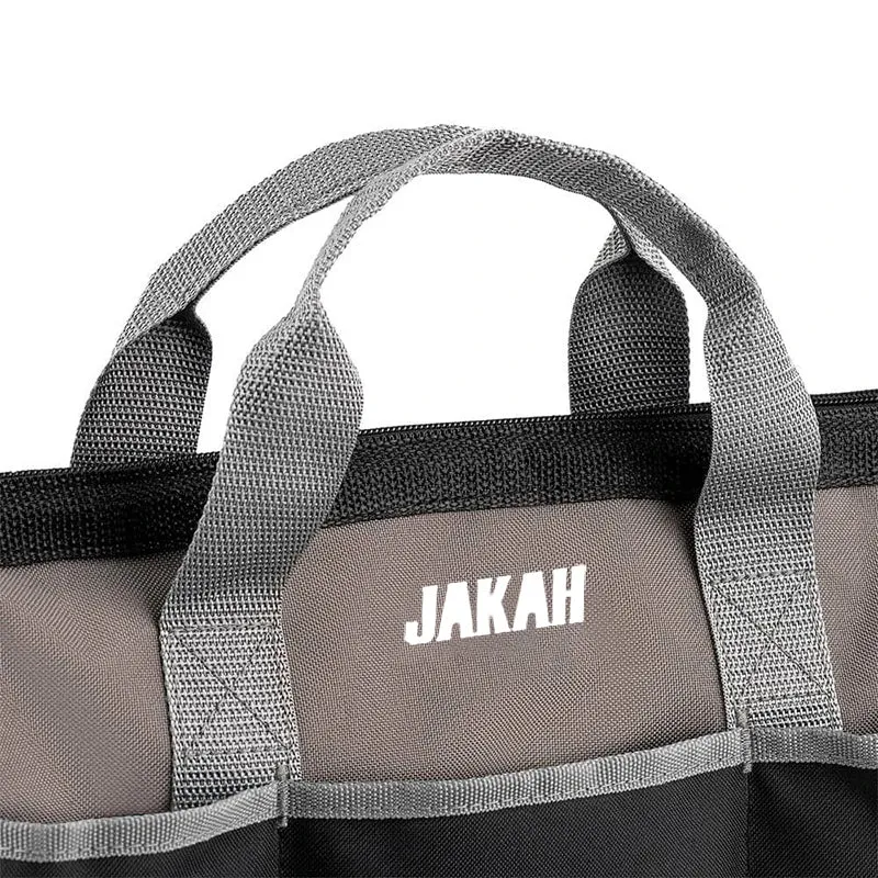 10-inch & 18-inch Tool Storage Bag, Zip-Top Wide Mouth Tool Tote Bag