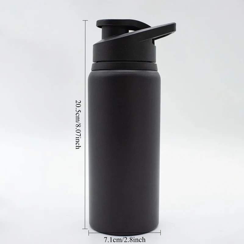 Metal Portable Water Bottle Leakproof Reusable Outdoor Sports Cup for Cycling Hiking Gym Halloween Gift Christmas Gift Travel