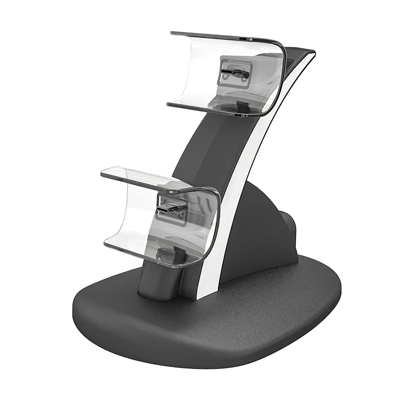 Dual Controller Charging Dock Game Accessories for PS5 Gamepad Charger Dock Station