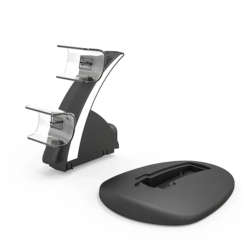 Dual Controller Charging Dock Game Accessories for PS5 Gamepad Charger Dock Station