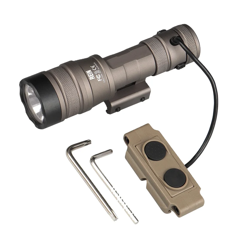 2023 New HOT Waterproof Shockproof Dustproof 1000 Lumens LED Light Tactical Flashlight HK15-0155
