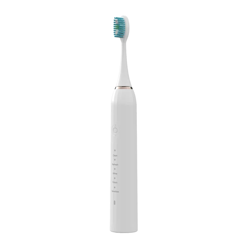 Ipx7 Adult Timer Oral Cleaning Whitening Teeth Brush Soft Bristle Sonic Electric Toothbrush