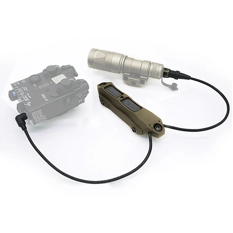 Top Sell Dual Remote Flashlight Switch for SF / DBAL-A2 Flashlight Could Control Two Light