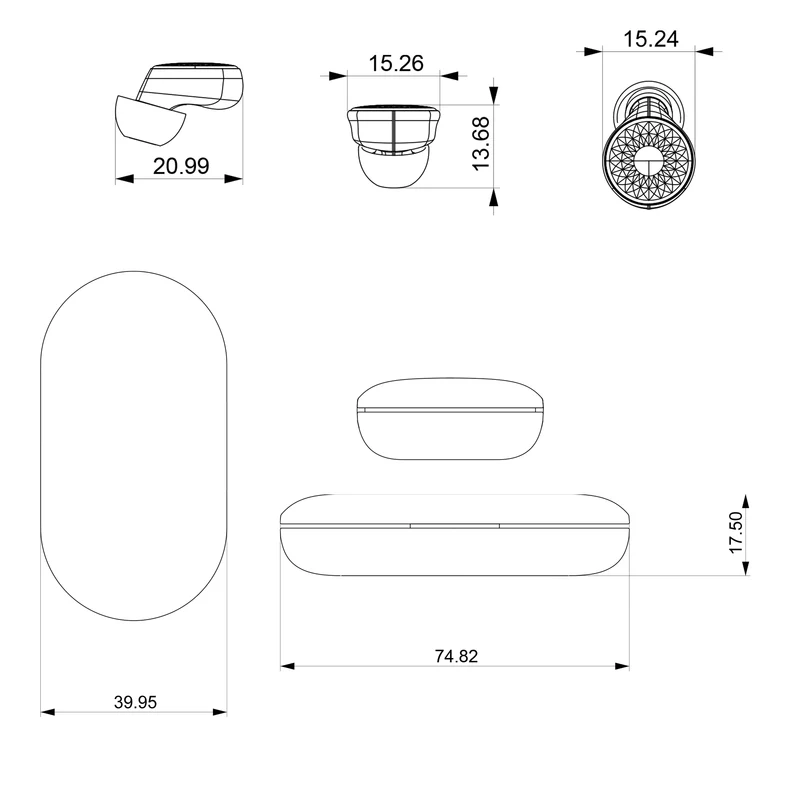 Professional Factory Sound Array Reduction Structure For Sleep Earplugs Noise Cancelling Ear Plugs 45dB