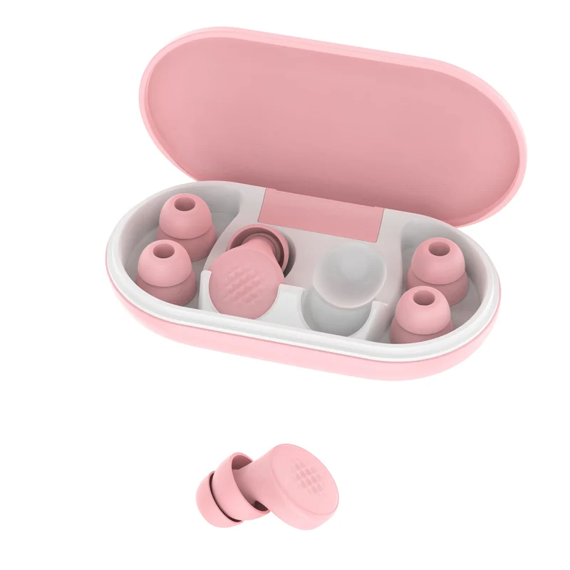 Professional Factory Sound Array Reduction Structure For Sleep Earplugs Noise Cancelling Ear Plugs 45dB