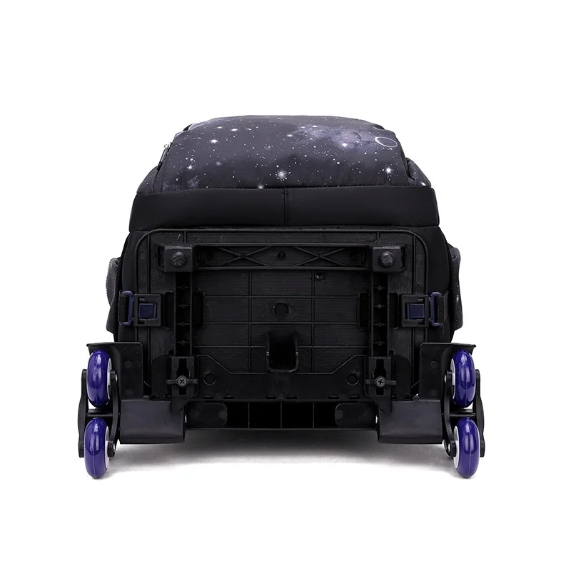 Japanese Korean Student Backpack Large Capacity Multi-Layer Breathable Design Waterproof Stylish Trolley for Stair Climbing