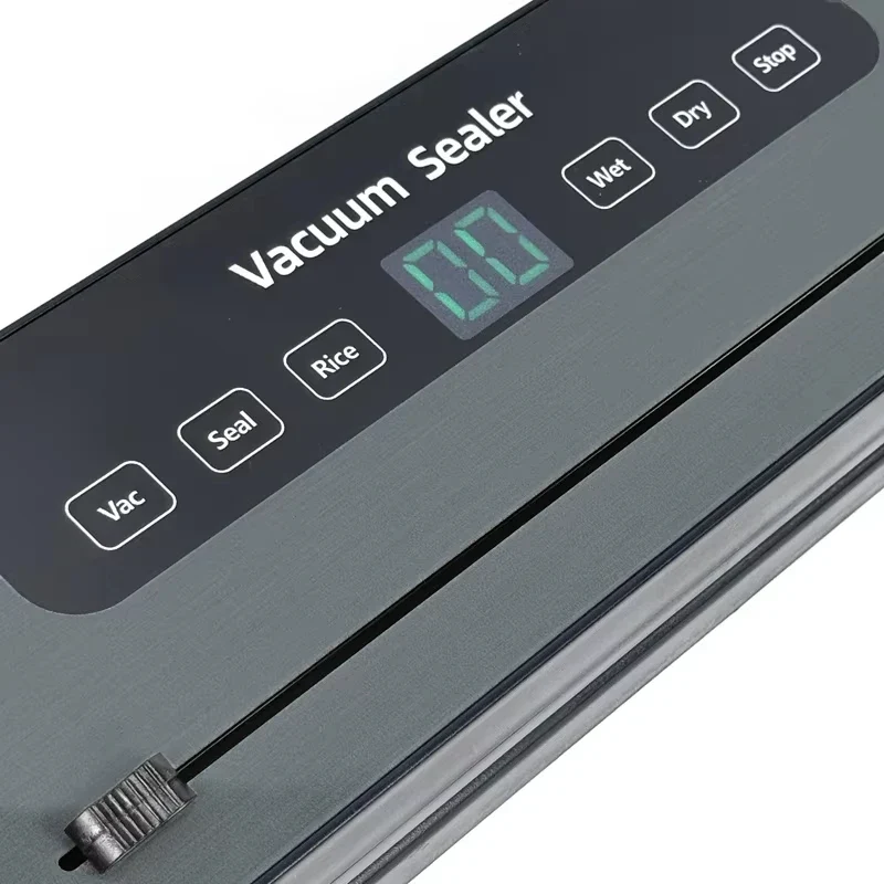Compact Design Automatic Vacuum Sealer Machine Electric Food Savers Dry Moist Modes Hot Automatic Food Packing Machine