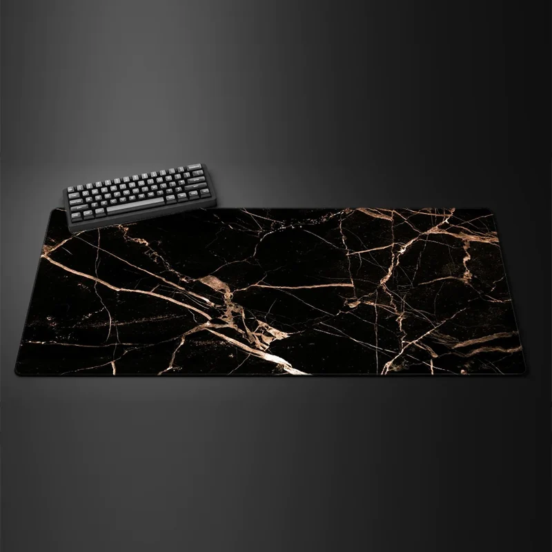 Marble Texture Mouse Pad New Large Computer Office Game Table Mats XXL 90x40 Rubber Anti-slip Gaming Keyboard Mat Long Desk Pads