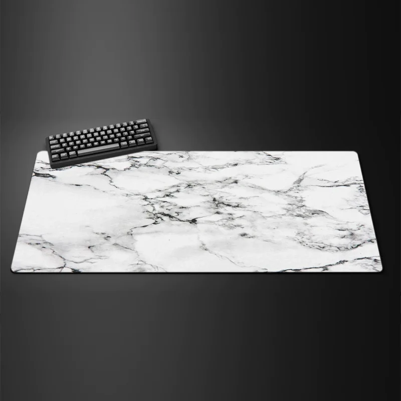 Marble Texture Mouse Pad New Large Computer Office Game Table Mats XXL 90x40 Rubber Anti-slip Gaming Keyboard Mat Long Desk Pads