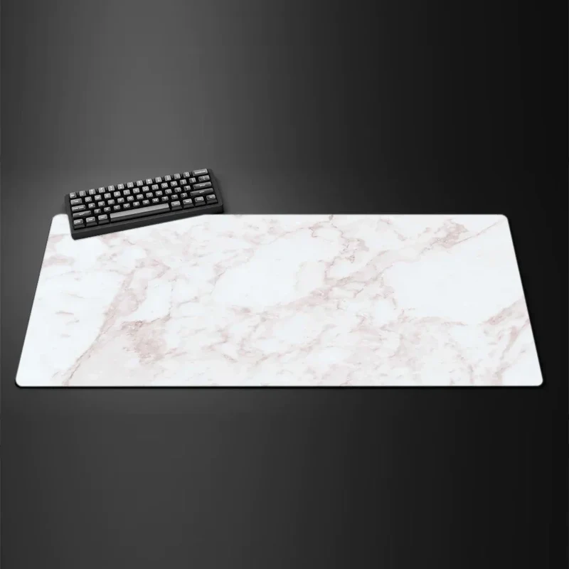 Marble Texture Mouse Pad New Large Computer Office Game Table Mats XXL 90x40 Rubber Anti-slip Gaming Keyboard Mat Long Desk Pads