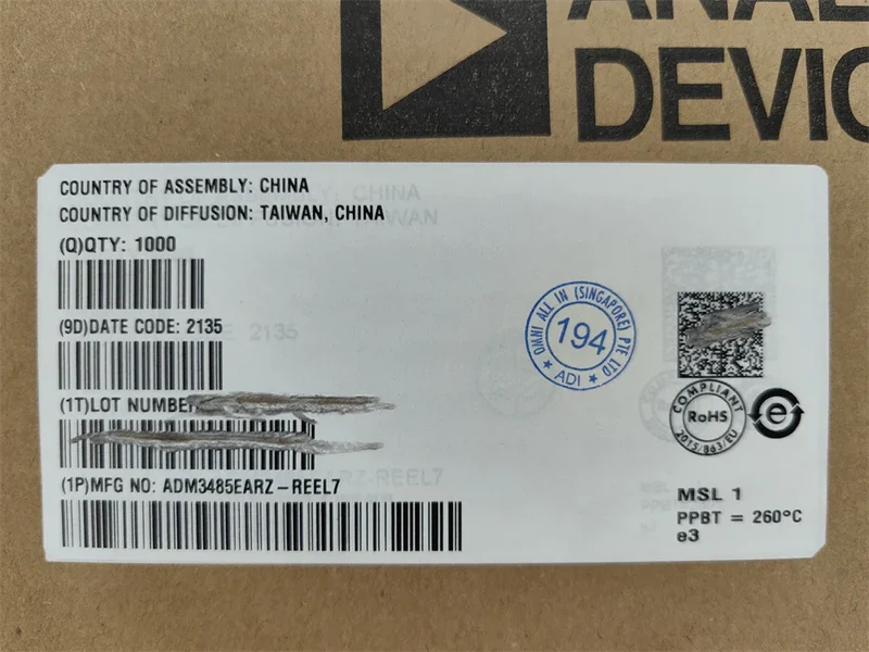 ADM348 ADM3485EARZ ADM3485EARZ-REEL7 In stock 48 hours ship