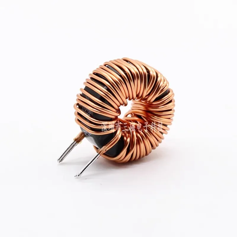 5Pcs Toroid core Inductors 65125 Winding Magnetic Inductance 22uH 33uH 470uH Inductor Iron Gauge Aluminum Magnetic Ring Coil