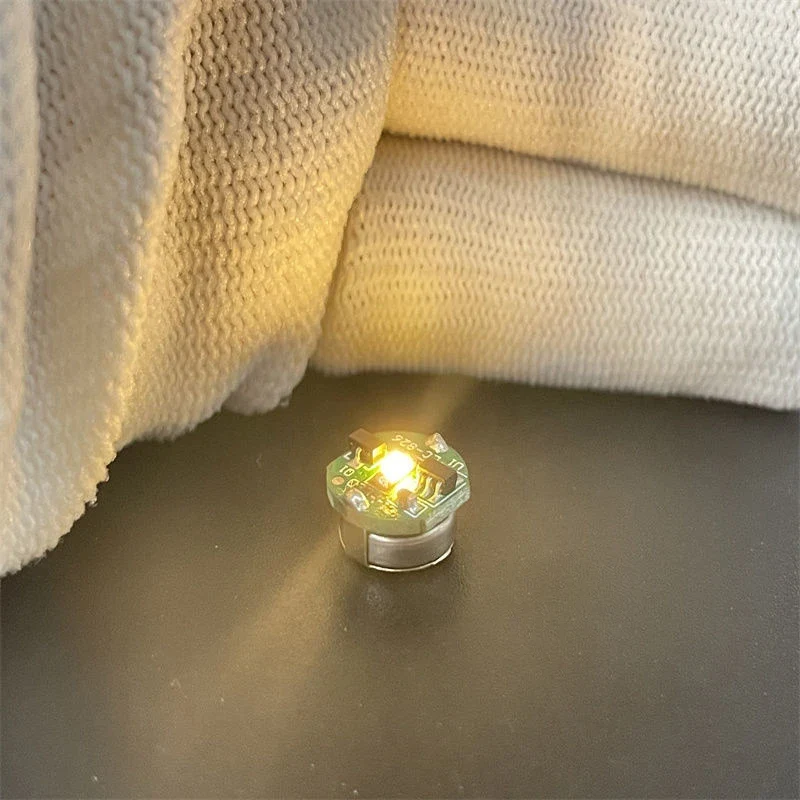 1Pc LED Light Microwave Magnetic Control Switch Lighting Chip Animation Hand To Do Plus Light Model Toy Wireless Lamp