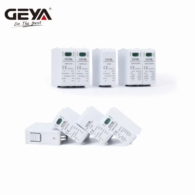 GEYA GSP9 Surge Protector Replacement Core for AC DC SPD 275V 385V 400V 440V 600V 1000V 1500V SPD Bridge
