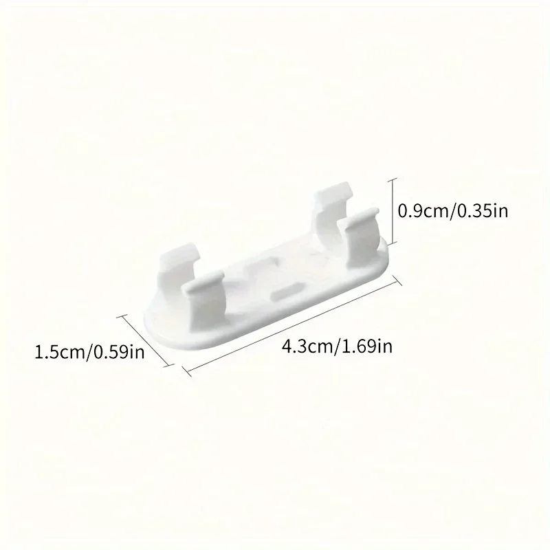 20/50pcs Adjustable Cable Management Clips Adhesive Sticky Wire Clips Cord Holder For TV PC Cable Under Desk Wall Home Office